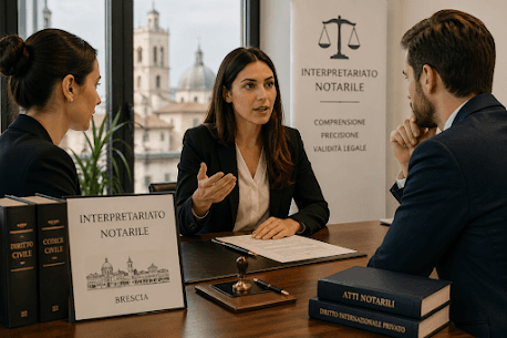 Interpretariato notarile a Brescia: quando serve e perché è fondamentale